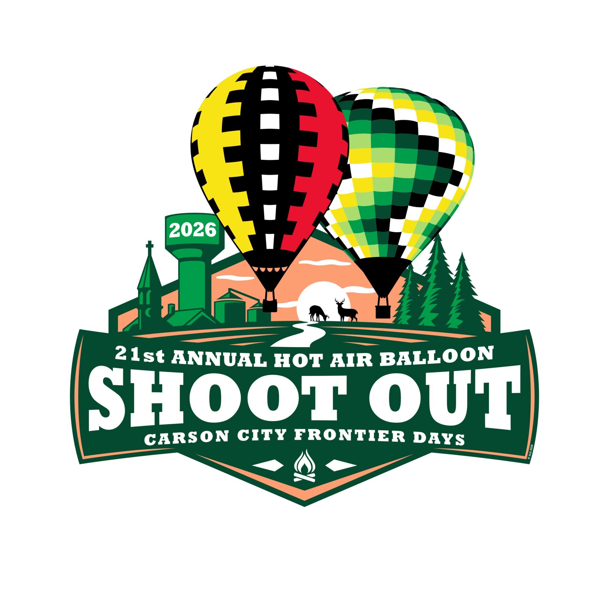 2026 carson city logo high res 10x10 facebook white